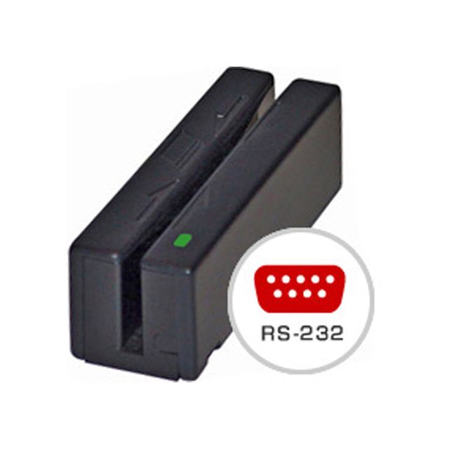 21040074 - Magnetic stripe reader RS2323 TK12 white