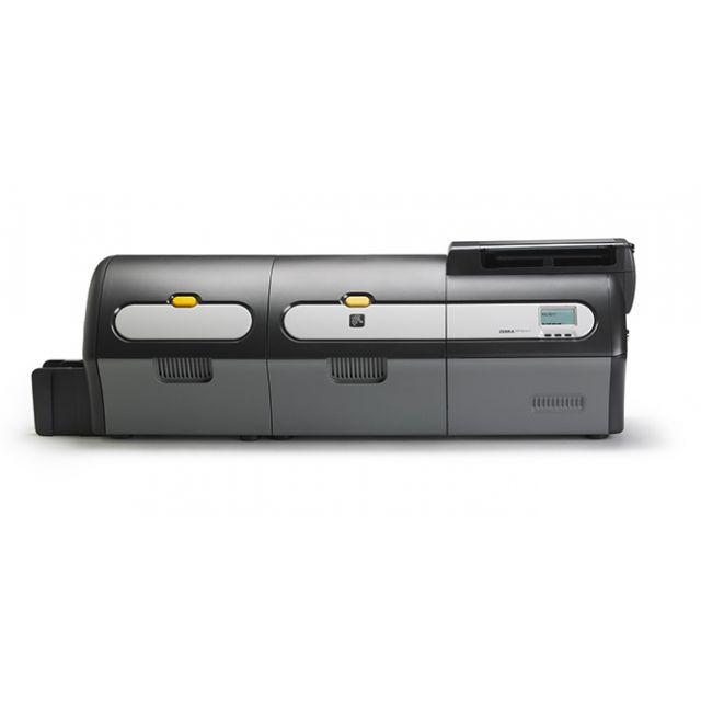 Impresora Zxp Series 7; Doble Cara, Laminado A Una Cara,
Uk/Eu Cords, Usb, Ethernet 10/100

